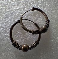 TRIBAL CREOLEN OHRRINGE SILBER 925