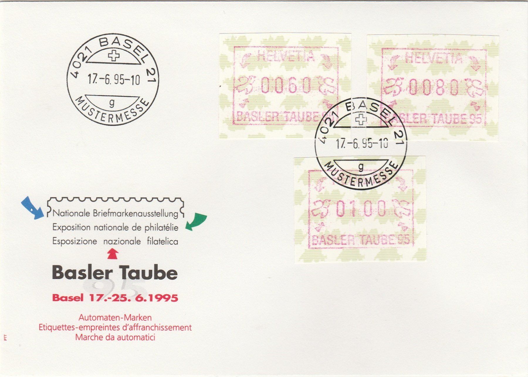 Tutti i francobolli: FDC Nr. 11 Tastenserie – Usato da Oberglatt ZH venduto da Wiedmi6