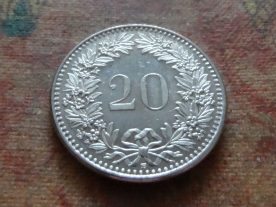 Tutti le monete: 20 Rp. 2019 – Usato da Romanel-sur-Lausanne venduto da Swift13 1