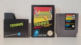 TENNIS - Comic Cover - CIB / Pal B Nintendo NES