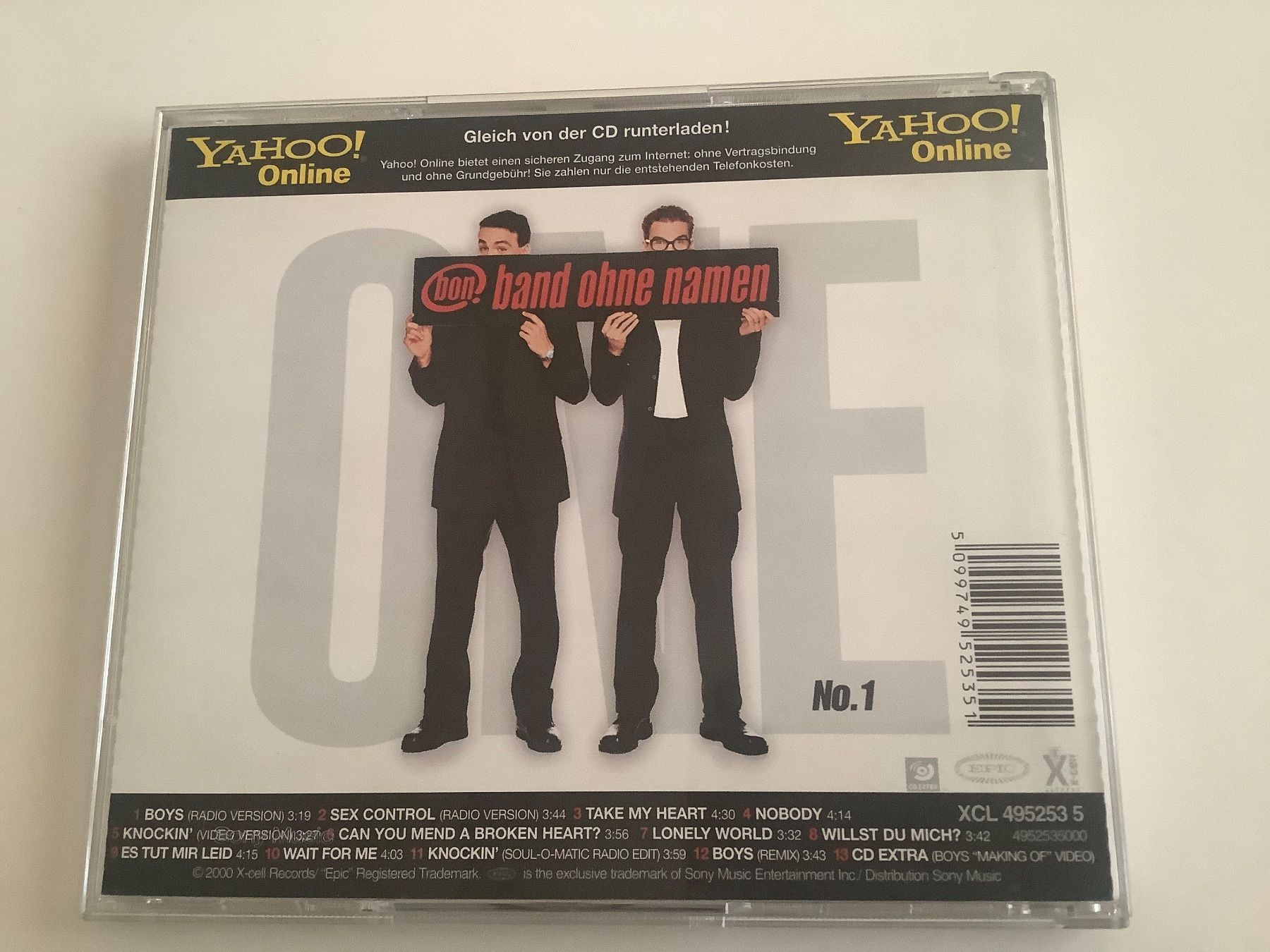 CD: band ohne namen / No. 1 / 2000 – Usato da Dübendorf venduto da Shreck 1