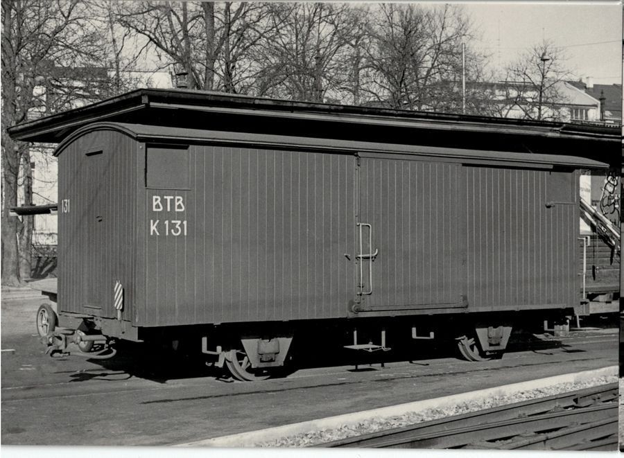 Cartoline postali: BTB Birsigtalbahn K131 in Basel-Heuwaage – Usato da Frauenfeld venduto da POML