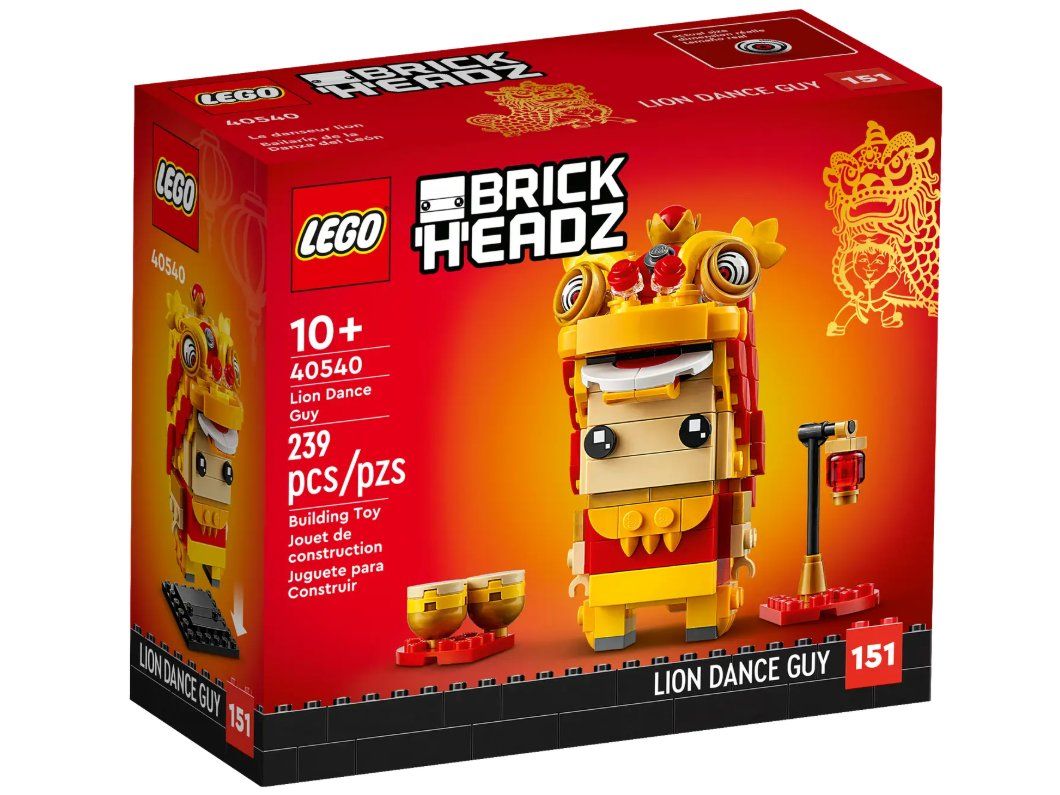 Lego Kit di costruzioni: Lego 40540 Brickheadz Löwentänzer – Nuovo e nell'imballaggio originale da Winterthur venduto da Binboklem 6