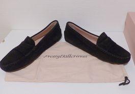 Neu und ovp Pretty Ballerians Nubuk schwarz Gr. 39