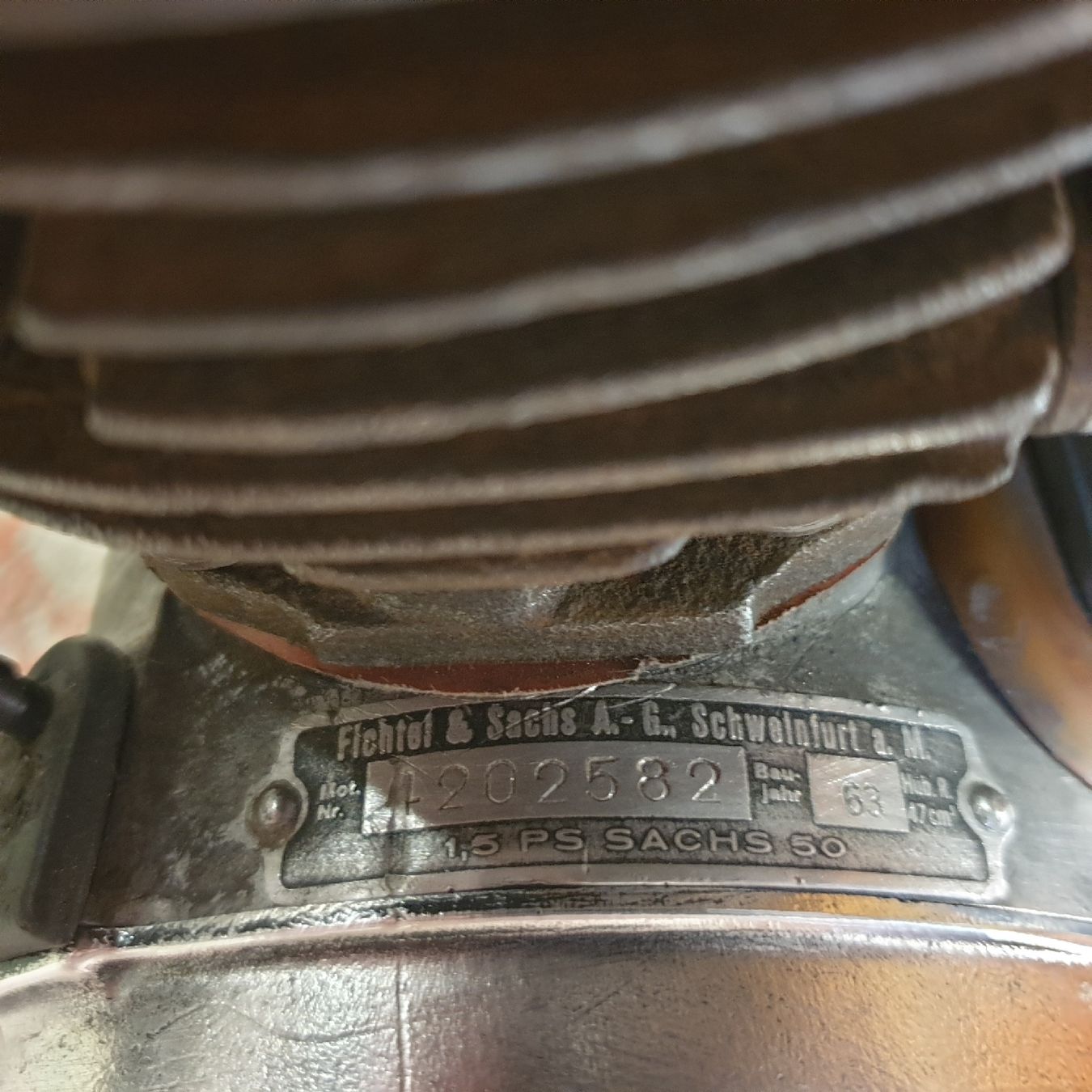 Sachs Mofa-Ersatzteile: Motor Sachs Saxonette 502 Automatic – Gebraucht aus Carabbia von  4