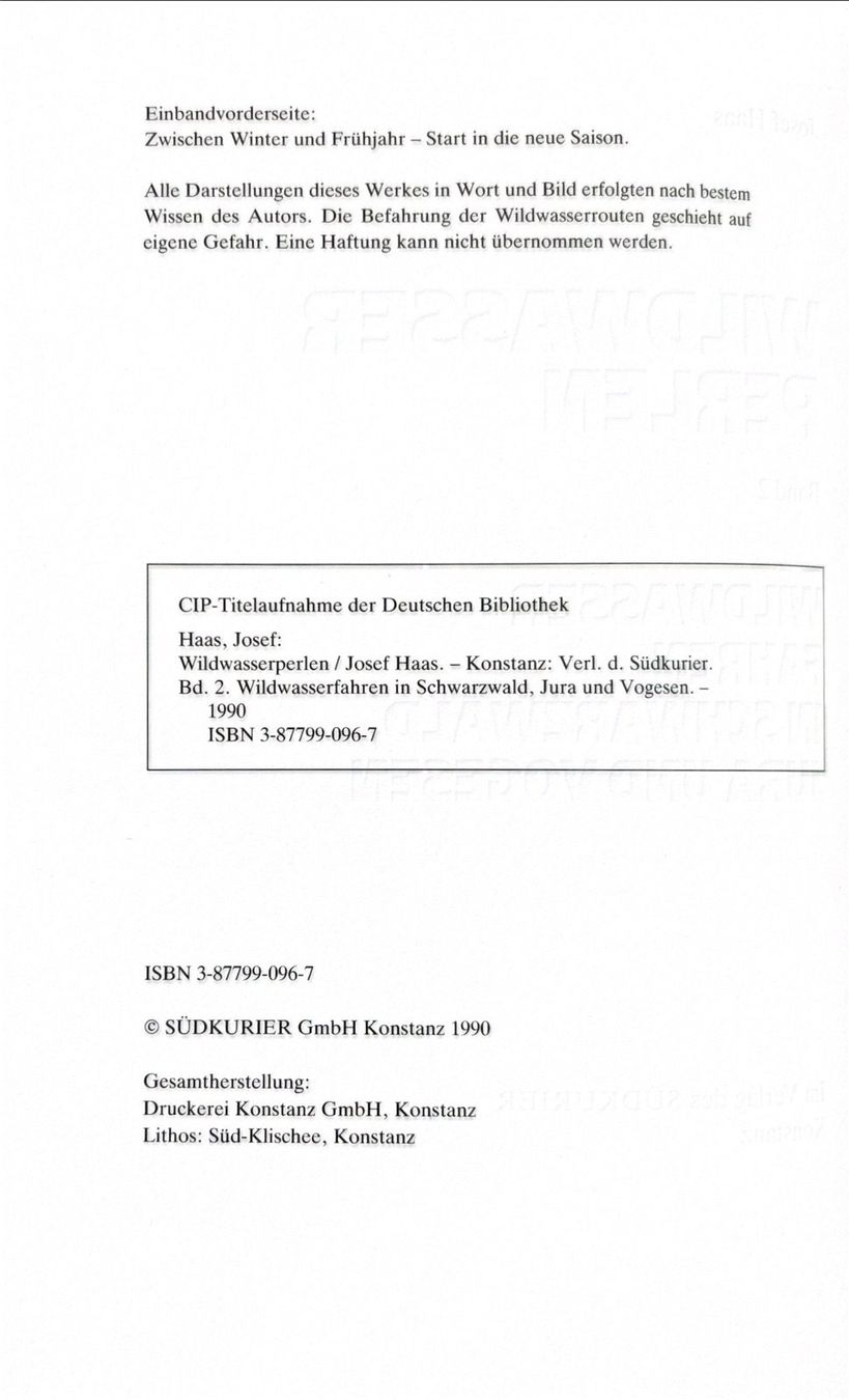 Libri: Haas Josef, Wildwasserperlen 2 – Nuovo (secondo la descrizione) da Sarnen venduto da Livres 2