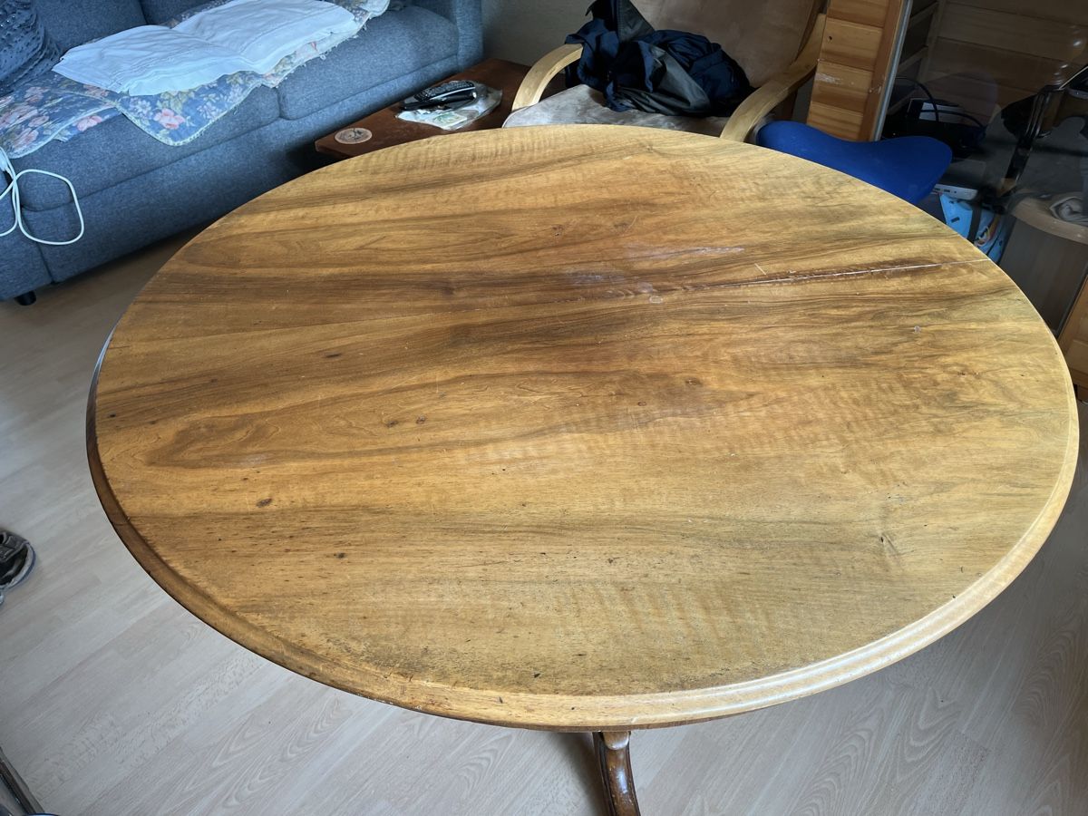 Tables: Biedermeier Tisch rund – D'occasion à Zürich par Gurly 1