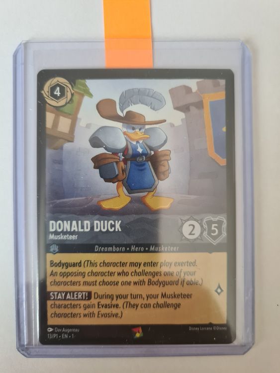 Lorcana, Donald Duck, 13/P1-EN-1, PROMO Essen Spiel 23 | Kaufen ...