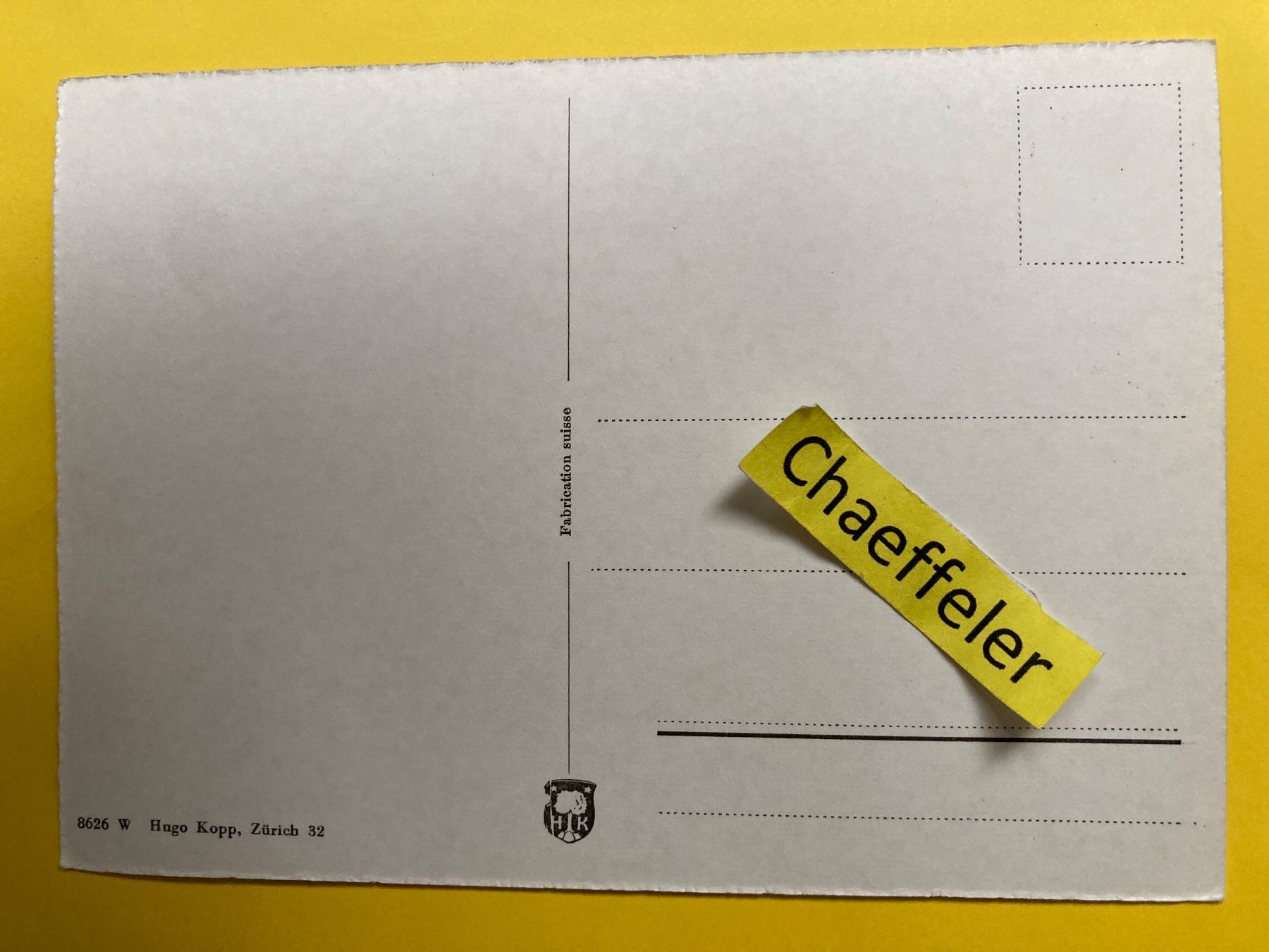 Cartoline postali: Poschiavo e Lago – Usato da Zürich venduto da Chaeffeler 1