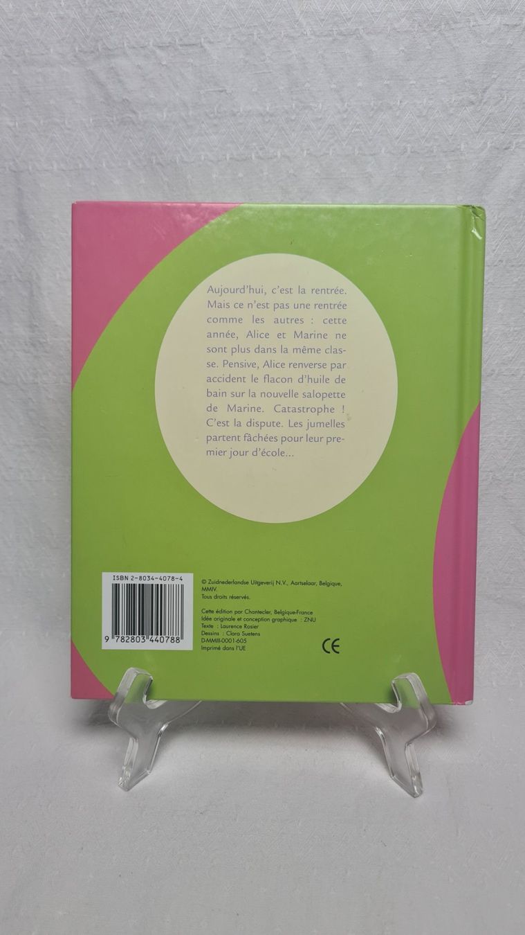 Libri: Livre "Alice et Marine" – Usato da courtelary venduto da ikidin65 1