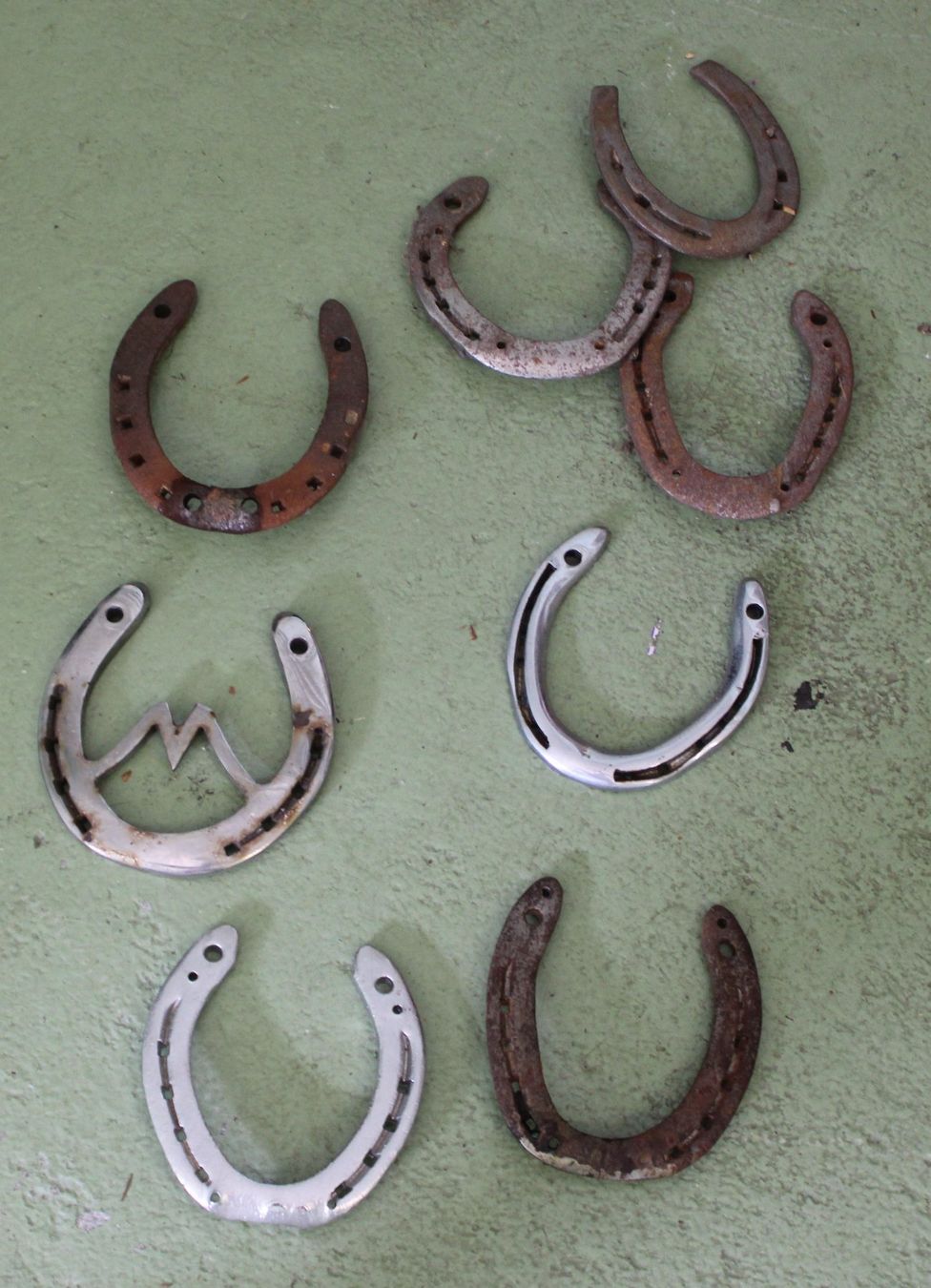 Autres accessoires pour animaux: 8 Hufeisen (CI) – D'occasion à Schaan par antikes_und_kurioses