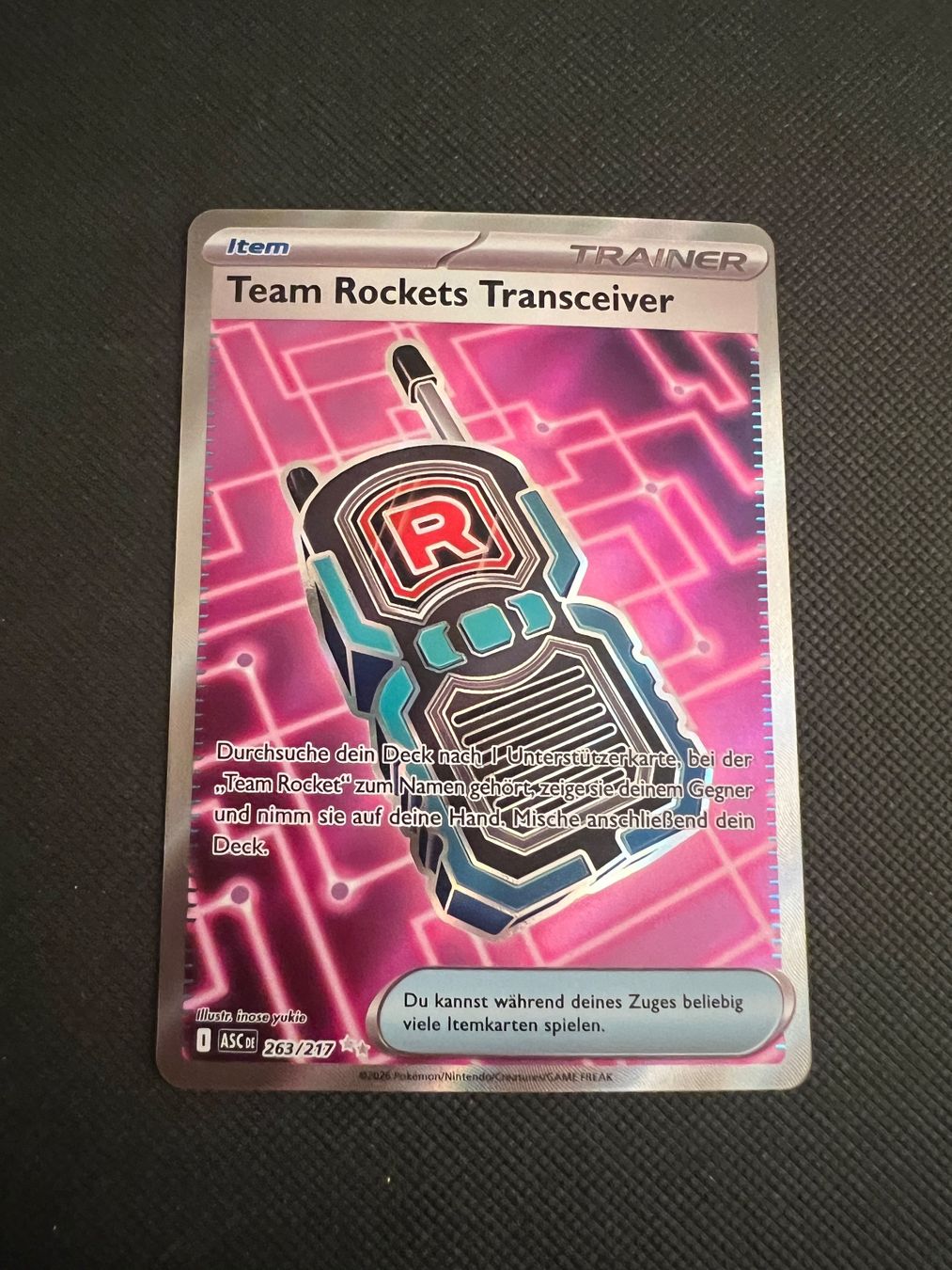 Full Art - Team Rockets Transreciever - Erhabene Helden (Gebraucht) in ...