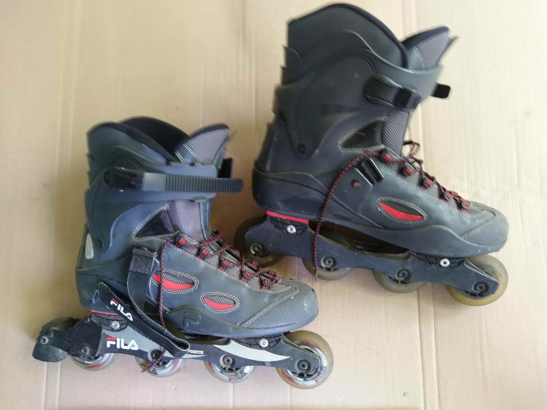 K2 Patins à roul. & inline: InLine Rollschuhe, K3, Gr. 45, Bremsgummi OK – D'occasion à Hemishofen par Roefix94 2