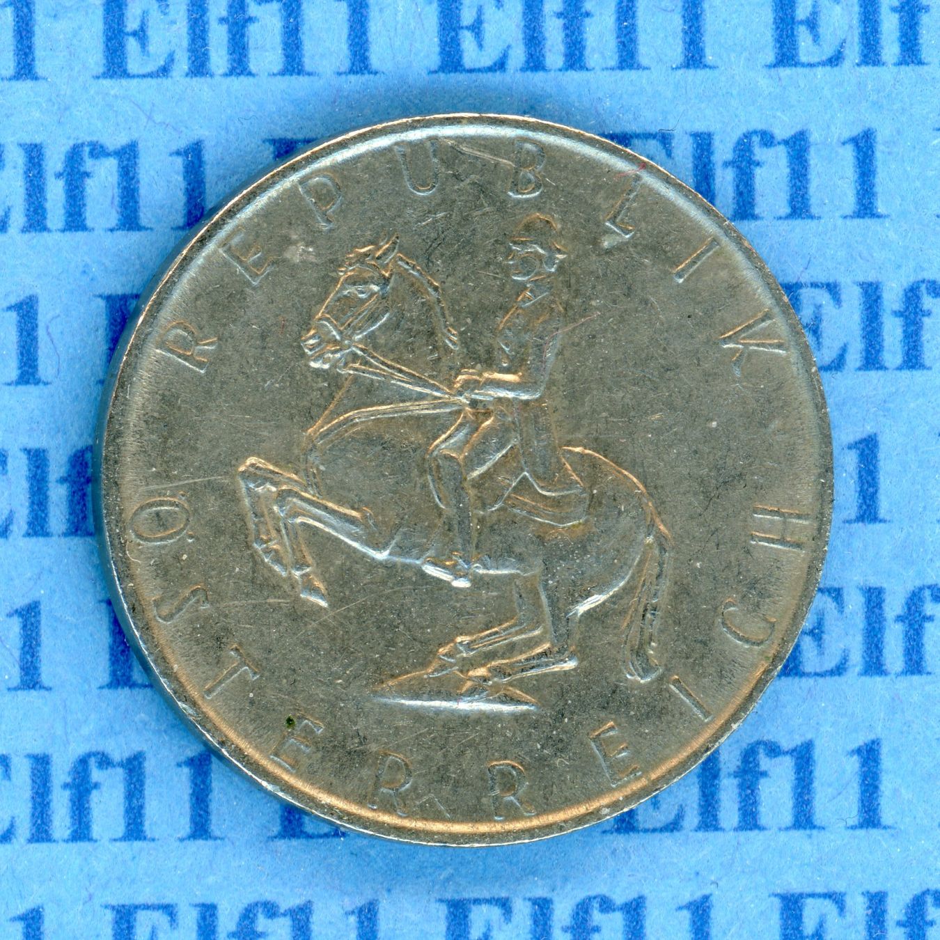 Alle Münzen: ATS___5.00 1972 vz 5 Schilling – Gebraucht aus Widnau von Elf11 1