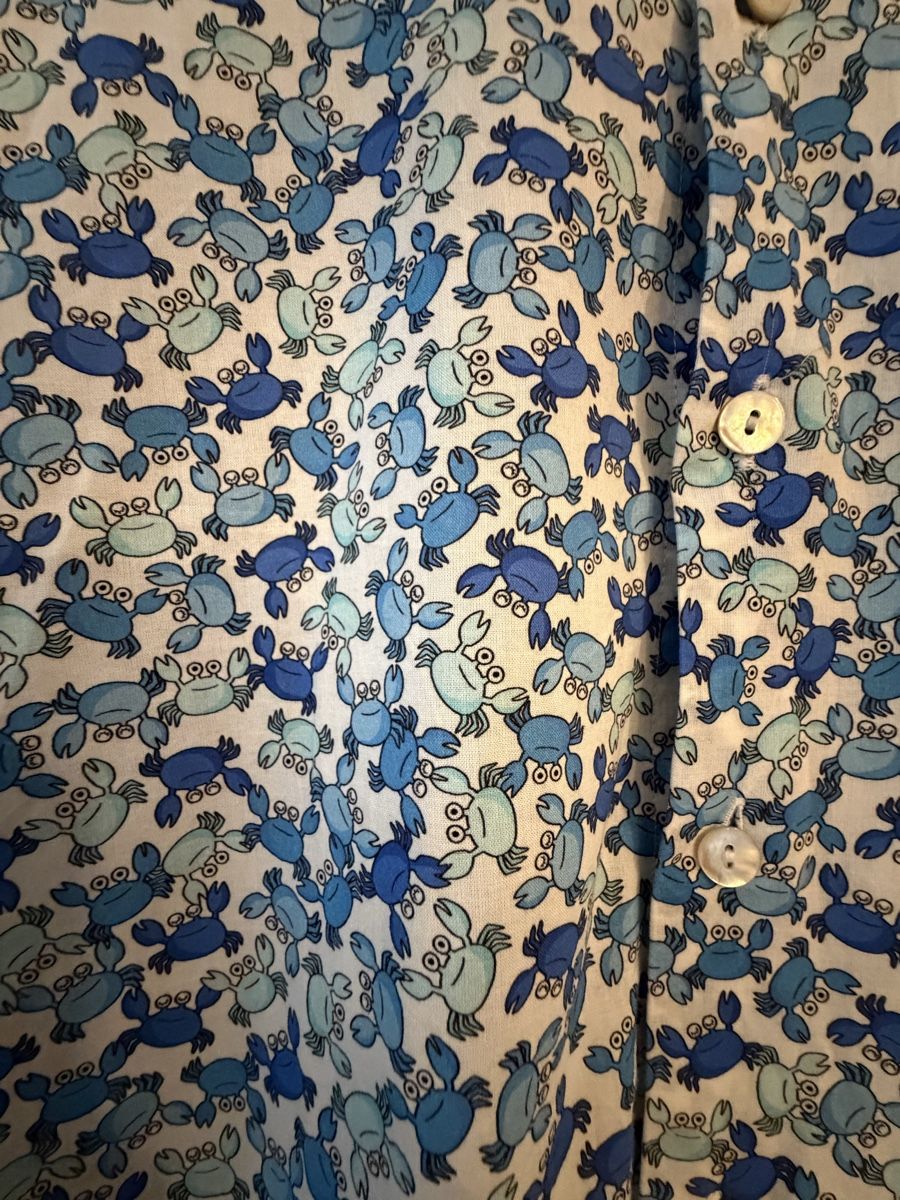 Camicie: Camicia Saint Barth con granchi taglia M cotone nuova – Usato da Lugano venduto da can_xdd8 2