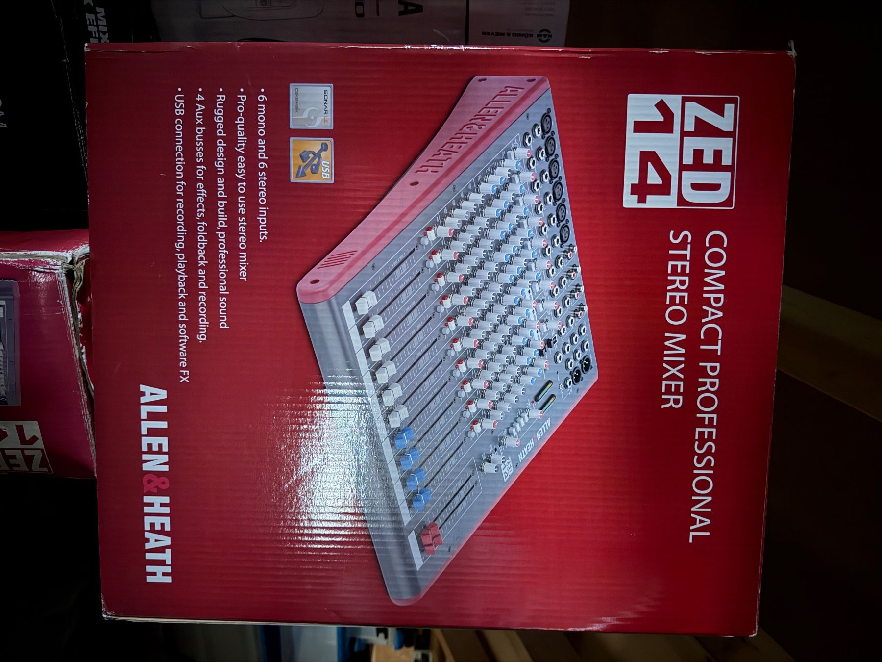 Allen & Heath Console di mixaggio: Allen&Heath ZED 14 – Usato da Staufen venduto da NDV75