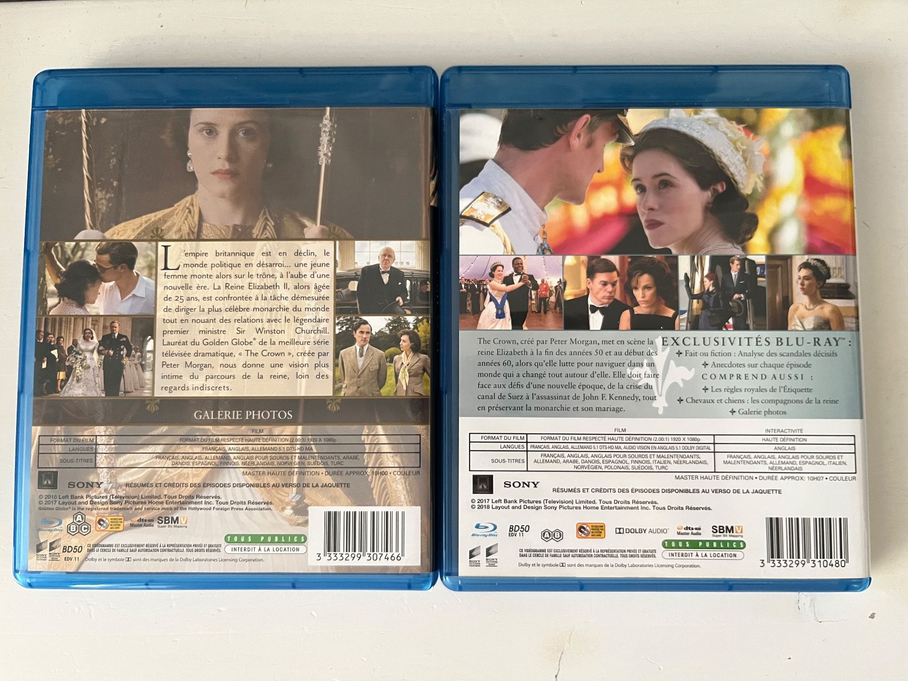 Alle DVDs: The Crown - Staffel 1 & 2 Blu-ray – Neu (gemäss Beschreibung) aus Sierre von black.box 1