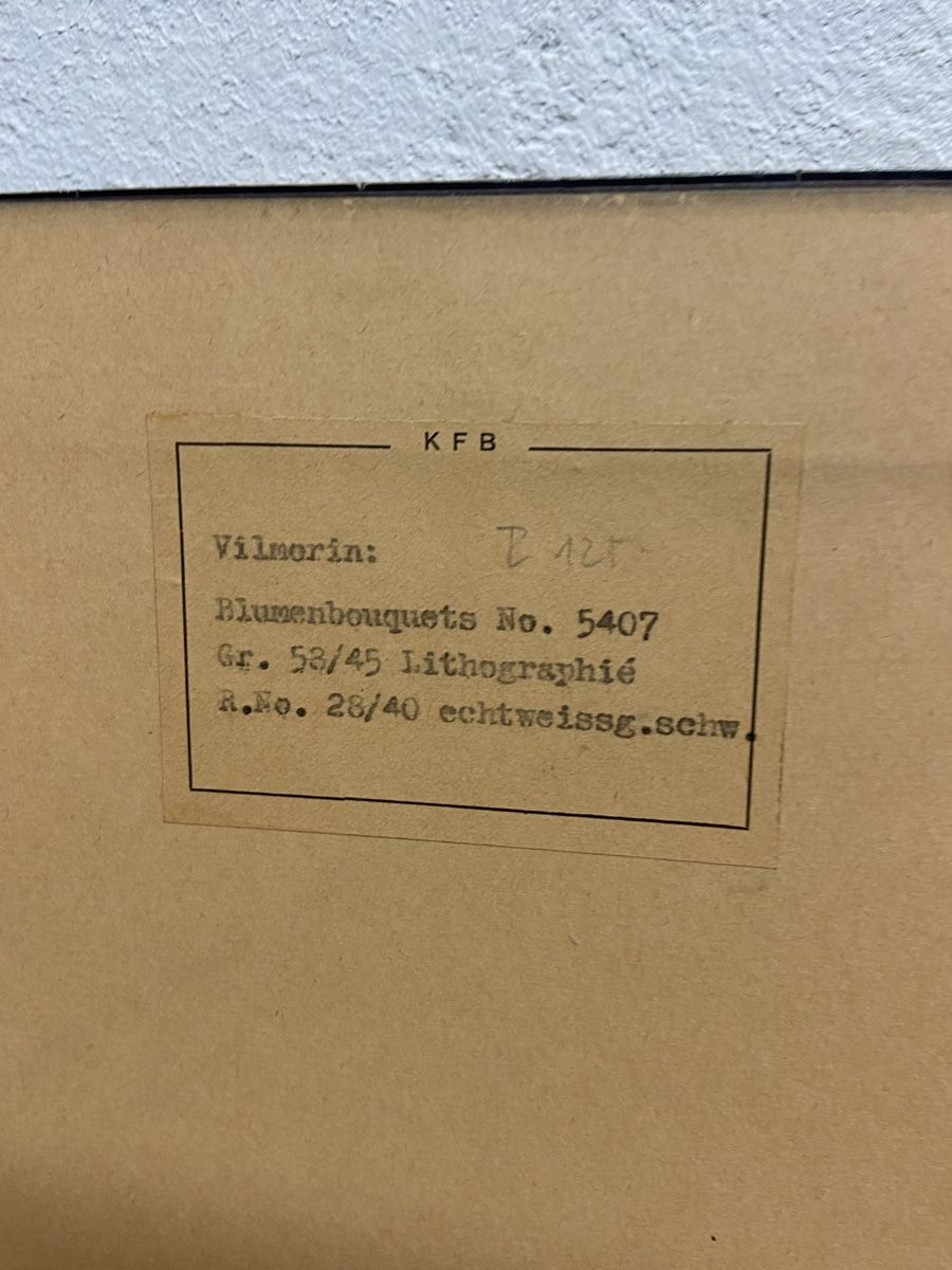 Grafica & Litografie: Vilmorin Lithografien 3 Stk – Usato da Jona venduto da aroosa 2