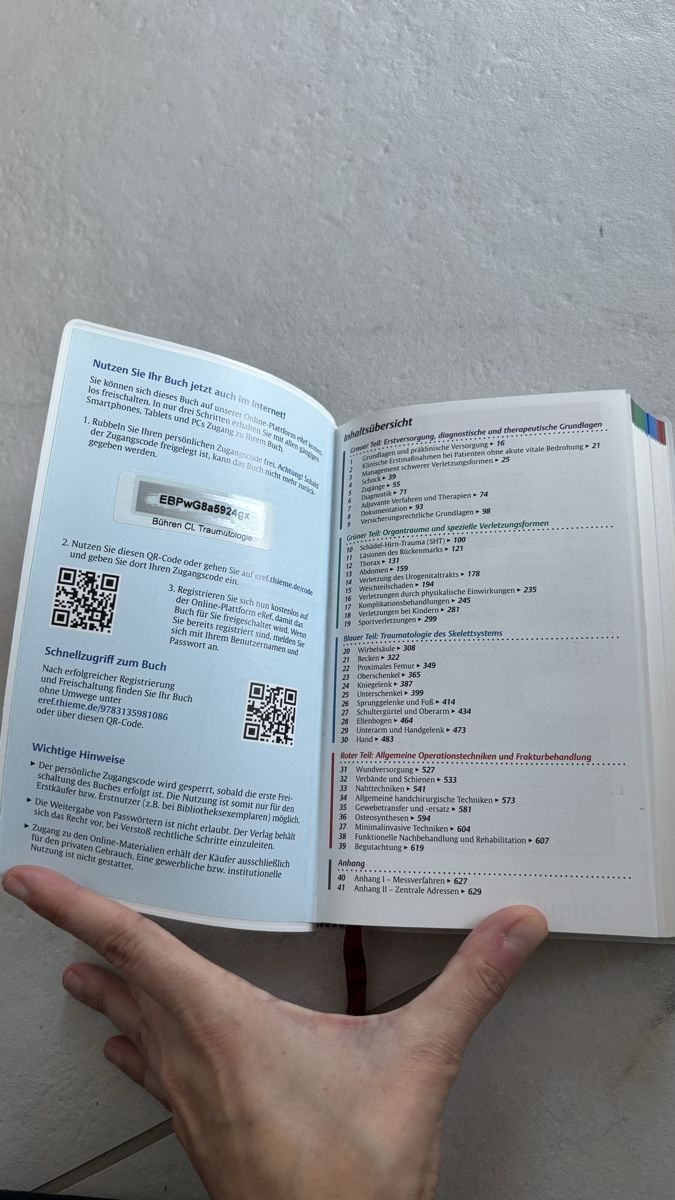 Livres: Checkliste Traumatologie 8. Auflage – D'occasion à Seengen par sa_land 2