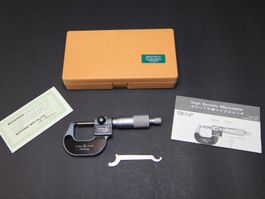 Mitutoyo Mikrometer 0-25mm mit Zählwerk, in Box