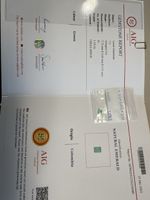 Émeraude Naturelle Origine Colombie 1.19 ct AIG Certificat