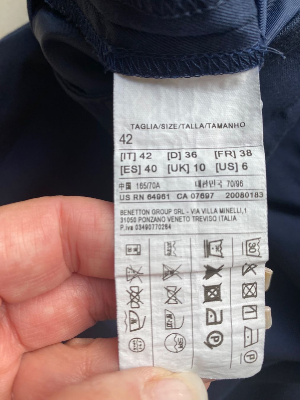 Sisley Hosen: Hose, Chino-Hose, Sisley, 38 – Gebraucht aus Eiken von jessycat01 3