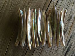 MUSCHEL  ARMBAND  GRÖSSE  AB 15cm