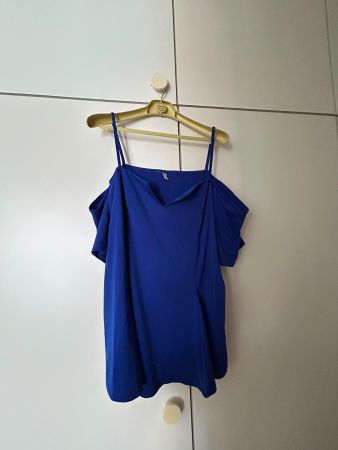 Top blu elettrico Rosegal tg.5XL