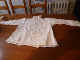 Antik Kinder Sommer Bluse Schlüpfer Miederwaren Jugendstil