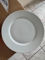8er set Weisser Teller, Durchmesser 33 cm