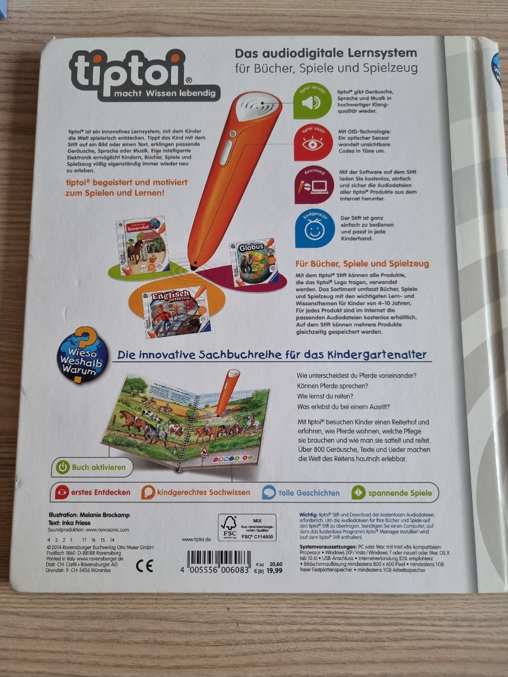 Libri: Tiptoi Buch "Die Welt der Pferde und Ponys" – Usato da Luzern venduto da Luzern_Energy 3
