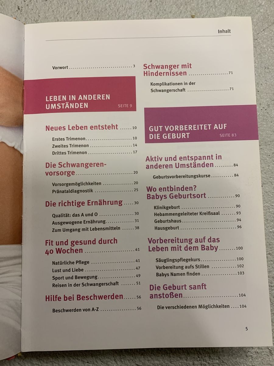 Libri: Bücher Schwangerschaft Tag pro Tag – Usato da Ostermundigen venduto da des_t9vv 1