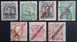 Portugal Kat. 78-84 gest. 1892 Kat. 98 Euro