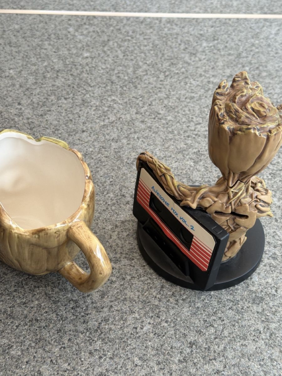 Salvadanai: Groot Marvel Keramik Tasse und Spardose Kunstoff  – Usato da Deitingen venduto da Himhip 2