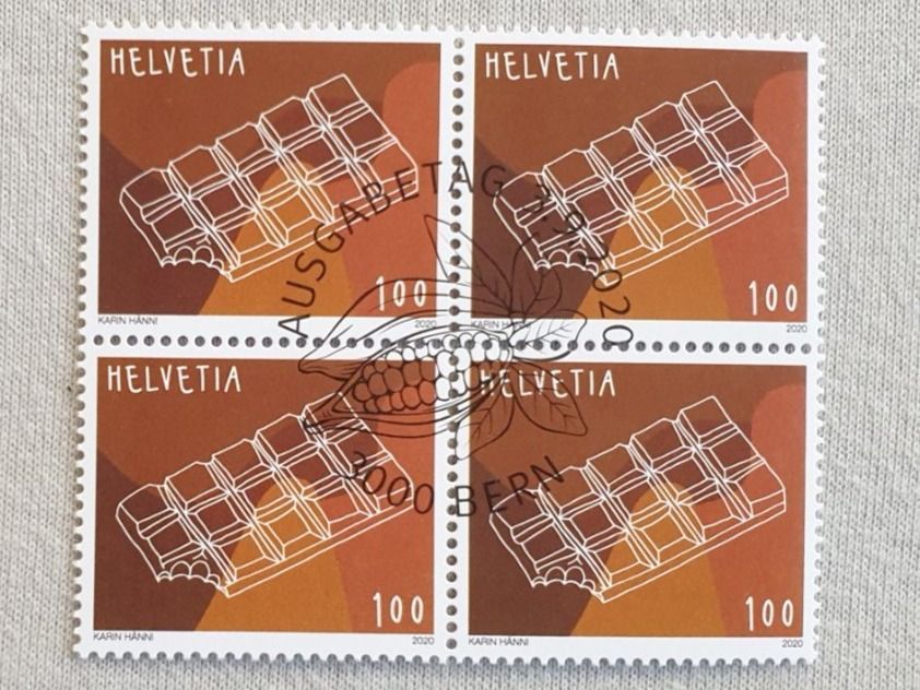 Alle Briefmarken: (765) Sondermarke «Schokolade» – Gebraucht aus Schwarzhäusern von Inot3 1