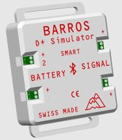 BARROS D+ Simulator - 2 inputs (start and aux batteries)