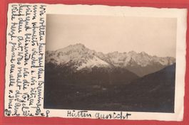 Hüttenaussicht Engadin? beschrieben von Carl von Salis 1923