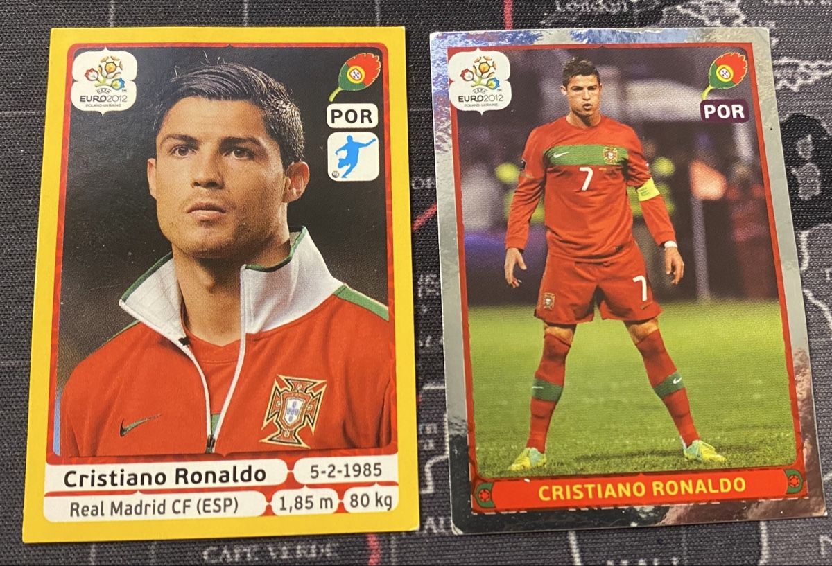 Panini Carte collezionabili: Cristiano Ronaldo Panini EURO2012 – Nuovo (secondo la descrizione) da Allschwil venduto da Deal_Tiger99