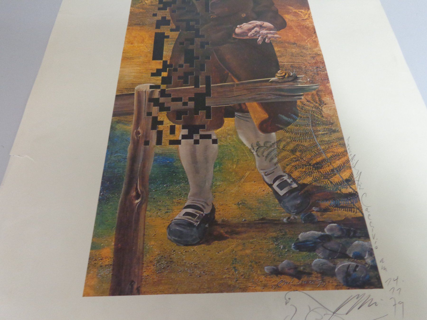 Foto & Immagini: Schönes Bild nicht gerahmt Signiert – Usato da Liestal venduto da Gecko16 4