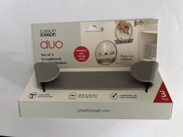 Joseph Joseph Duo 3er Set Topfdeckelhalterungen neu & OVP