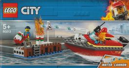 LEGO CITY 60213 INCENDIO AL PORTO  new‪