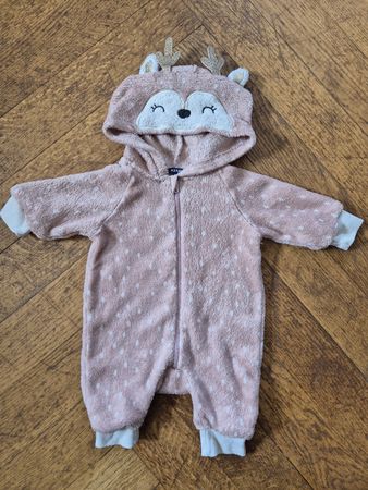 Combinaison Pilou Pilou Kiabi Bébé Renne 1M 52-55cms