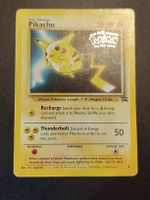 Pokémon Karte Pikachu Promo The First Movie WB gold Stamp