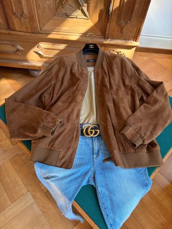 PKZ Jacke FINEST GOAT SUEDE Größe 56  Zustand: Perfekt