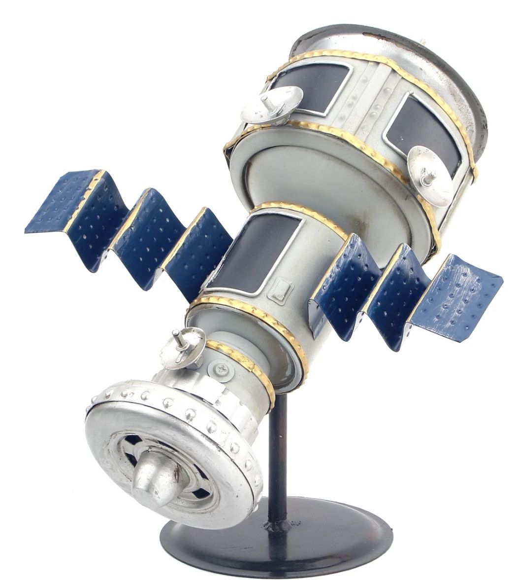 Tutte le decorazioni: Satellit aus Blech – Nuovo (secondo la descrizione) da Langendorf venduto da Blechfahrzeuge 4