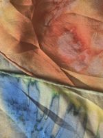 Seidenfoulard 85 x 85, Unikat