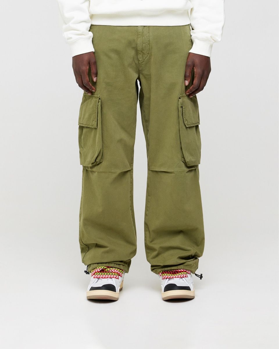 Pantaloni: Eightyfive Side Pocket Wide Cargo olive - Orginalpreis 120.- – Nuovo e nell'imballaggio originale da Zürich venduto da luxuryoutlet1 3
