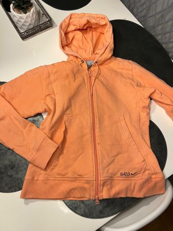 NIKE HOODIE GR S  ORANGE/LACHSFARBIG