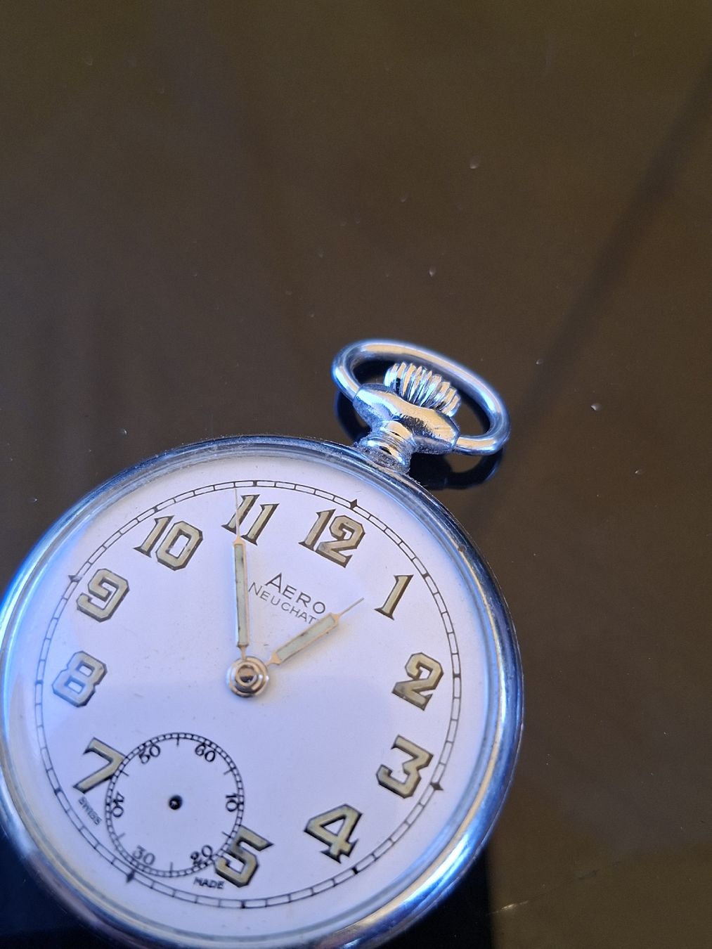 Orologi: alte AERO Neuchatel Taschenuhr – Usato da Ganterschwil venduto da HeidiuPeter 1