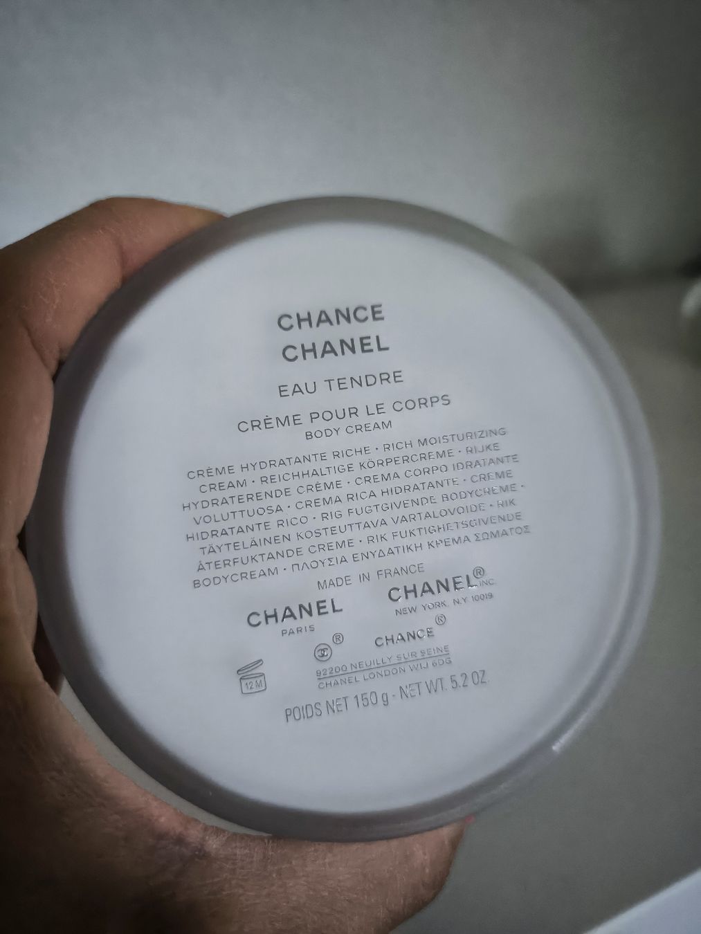 Chanel Idratazione: Chanel Chance Body cream – Usato da Rickenbach-Sulz venduto da Krisztike 2